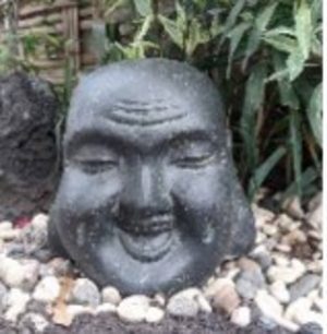 'Laughing Monk' Face 30cm