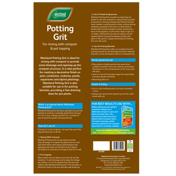 Westland Potting Grit 20kg - Image 2