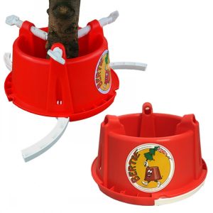 Bertie christmas tree stand 'Xmas Suit' - for trees up to 8.5ft tall