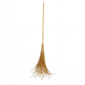 Besom Broom with bamboo handle