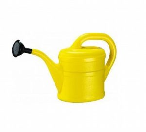 GWash platic watering Can - 2L Yellow