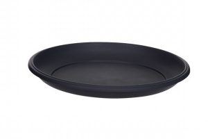 24cm Milano Saucer - Gunmetal