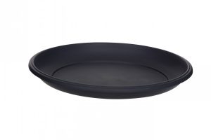 38cm Milano Saucer - Gunmetal