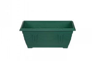 40cm Venetian Window Box - Forest Green