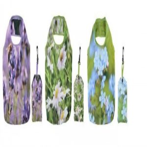 Foldable Shopping Bag -Flower print