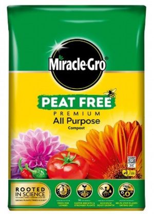 Miracle Gro Peat Free All Purpose -40L