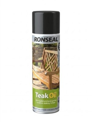 Ronseal Teak oil aerosol 500ml