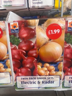 Onions -Red- Electric/white Radar twin pack