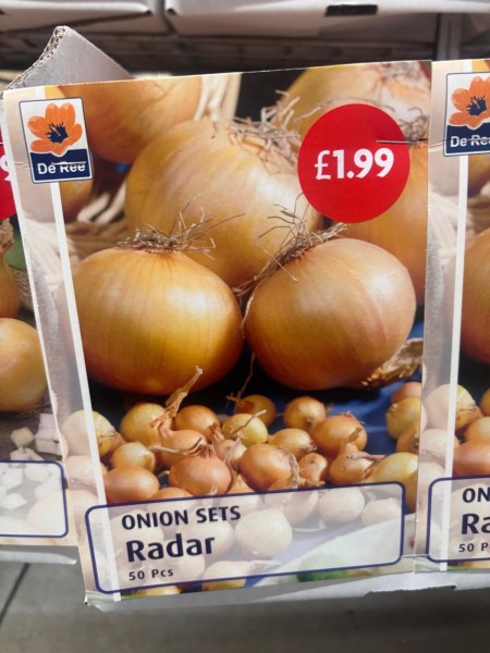 Onion sets Radar