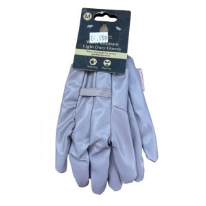 Kent & Stowe Lavender Water Resistant Light Duty Gloves - Ladies Medium