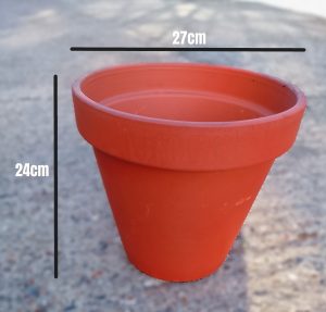 Terracotta pot- classic style